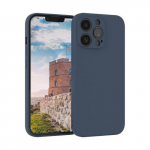 Phone &Uuml;mbris "Liquid Silicone Edge" Samsung A336 A33 5G (Tumesinine)