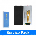LCD ekranas suderinamas su Samsung A065 A06 (2024) Juodas (Service Pack / Aftermarket)(NF versija)