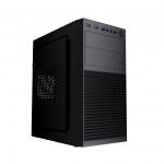 Gembird Mini-tower kompiuterio dėklas Fornax K300, Micro-ATX, 2x USB 3.0 + 2x USB 2.0, juodas
