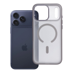Case for iPhone 18 Pro Max / 17 Pro Max Flexline Mag Cover compatible with MagSafe gray