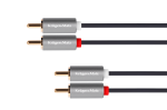 Kruger&Matz Basic 2RCA&ndash;2RCA kaabel, 3 m