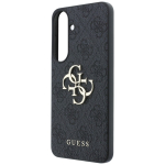 Guess Leather 4G Metal Logo &uuml;mbris seadmele Samsung Galaxy S26 FE &ndash; must