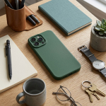 Case for iPhone 15 Matt 2.0 dark green