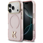 Karl Lagerfeld IML K Head &uuml;mbris iPhone 18 Pro Max / 17 Pro Max jaoks; v&auml;rv: roosa