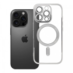 ELECTRO MAG COVER dėklas telefonui suderinamas su Magnetiniu IPHONE 16 Pro titanas