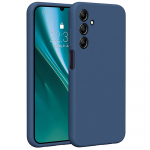 Etteri Silicone &uuml;mbris jaoks Samsung Galaxy A25 5G (global) dark sinine