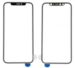 LCD stikliukas Apple iPhone X/XS su OCA juodas V2 ORG