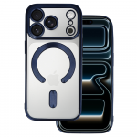 metallik MagSafe &Uuml;mbris jaoks Iphone 17 Pro Max sinine