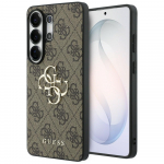 Guess &uuml;mbris 4G Big Metal Logo for Samsung Galaxy S26 Ultra pruun