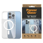 PanzerGlass Dėklas iPhone 13 Pro 6,1" MagSafe Antibakterinis Military grade skaidrus 0430