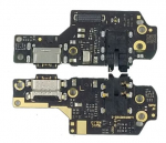 Lanksčioji jungtis Xiaomi Redmi Note 8 įkrovimo kontaktu ir mikrofonu (service pack)
