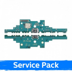 Charging Port &Uuml;hildub Samsung T976 / T970 Tab S7 Plus Koos Flex / Plata 100% Original (Service Pack)