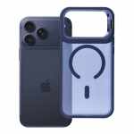 &Uuml;mbris iPhone 17 Pro Max / 18 Pro Max Forcell F-Protect Shadow Stand Premium MagSafe-ga &uuml;hilduv tumesinine