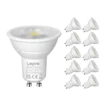 LEPRO 200084-DW-EU-10 GU10 h&auml;mardatav LED-lamp, 4.5W, 345 lm, 6500K, 38&deg;, 10 tk