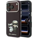 KARL LAGERFELD &uuml;mbris mudelile IPHONE 18 Pro /17 Pro &uuml;hildub MagSafe'iga (Bodies Sketch) (v&auml;rv: bordoopunane)