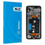LCD ekranas NCC skirta Samsung Galaxy A14 5G (A14U/146P) juodas su rėmu Prime