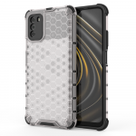 Honeycomb Case kaitsekate TPU kaitserauaga Xiaomi Poco M3 l&auml;bipaistev