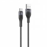 YESIDO LAIDAS CA121 18W USB/TYPE-C 1M 2A juodas