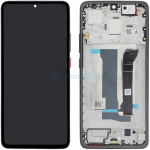 Ekranas Xiaomi Poco X7 Pro 5G su lietimui jautriu stikliuku ir rėmeliu Black (RED power button, Iron Man Edition) originalus (service pack)