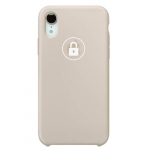 Dėklas "Silicone Case" skirtas iPhone XR / Stone / su įpakavimu