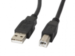 Lanberg CA-USBA-11CC-0030-BK USB cable USB 2.0 3 m USB B must
