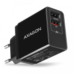Axagon seina USB laadija 24W 2 porti ACU-QS24