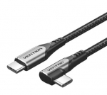 Vention USB-C &ndash; USB-C kaabel 1m hall TRAHF