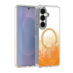 Epoxy Mag &uuml;mbris Samsung Galaxy S24 / S25 oranž