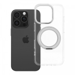 Frame Circle Stand &uuml;mbris mudelile iPhone 16 Pro, MagSafe'iga &uuml;hilduv &ndash; l&auml;bipaistev