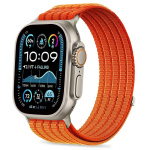 Tech-Protect nailonist spordirihm mudelile Apple Watch 44 / 45 / 46 / 49 mm &ndash; oranž