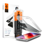Spigen Glas.tR EZ Fit Pro HD AC 2 privaatsusfiltriga kaitseklaasi komplekt mudelile iPhone 18 Pro