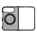 Case for iPhone Duo Forcell F-Protect 4sD-i Smoke Hybrid Kickstand Premium compatible with MagSafe black