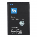 Aku jaoks Nokia E52 / E71 / N97 / E61i / E63 / E90 / 6650 Flip 1600 mAh Sinine Star Premium