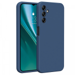Etteri Silicone &uuml;mbris jaoks Samsung Galaxy A14 dark sinine