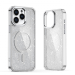 Glitter &Uuml;mbris MagSafe Compatible jaoks iPhone 17 Pro Max - Semi-L&auml;bipaistev