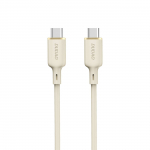 Dudao L7SCC USB-C - USB-C kaabel 100W 2m - beige