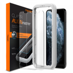 Spigen ALM Glas.tR Slim karastatud klaas iPhone 11 / XR jaoks - 2 tk.