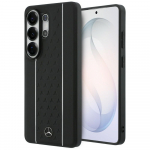 Mercedes Laurel Leaves Vertical Stripes MagSafe &Uuml;mbris for Samsung Galaxy S26 Ultra - must and valge