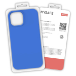 MYSAFE silikoninis Dėklas IPHONE 13 MINI mėlynas BOX