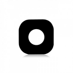 Galinės kameros stikliukas skirtas Samsung G930 S7 / G935 S7 Edge galinės kameros stikliukas