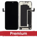 LCD ekranas suderinamas su iPhone 17 Pro juodas (Hard OLED / Premium) /*Removable IC*/