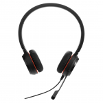 Jabra Evolve 20 SE Laisvų rankų įranga Vielinis Su lankeliu Biuras / skambučių centras USB Type-C / USB Type-A Juoda