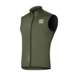 Rockbros TLMJ002 ROAD TO SKY soojustatud tuulekindel rattavest, suurus S &ndash; roheline