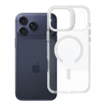 Lens Mag Cover &uuml;mbris mudelile iPhone 17 Pro Max / 18 Pro Max, MagSafe'iga &uuml;hilduv &ndash; valge