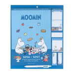 Moomins magnetiline kuukalender ja planeerija, 2026/2027, 30 &times; 34 cm