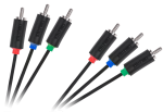 Cabletech Standard 3 RCA&ndash;3 RCA komponentkaabel, 1,8 m
