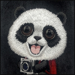 NIMMY case BIG EYED GIANT PANDA for IPHONE 18 Pro/17 Pro black