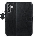 Smart Luxe nahast &uuml;mbris mudelile Samsung Galaxy S25 FE / S26 FE, must