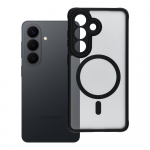 FULL MATTE MAG COVER dėklas telefonui suderinamas su MagSafe Samsung S26 Pro juoda