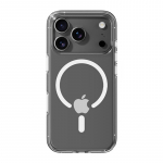 Rock Crystal Shield Serijos Magnetinis Dėklas Iphone 17 Pro Max permatomas